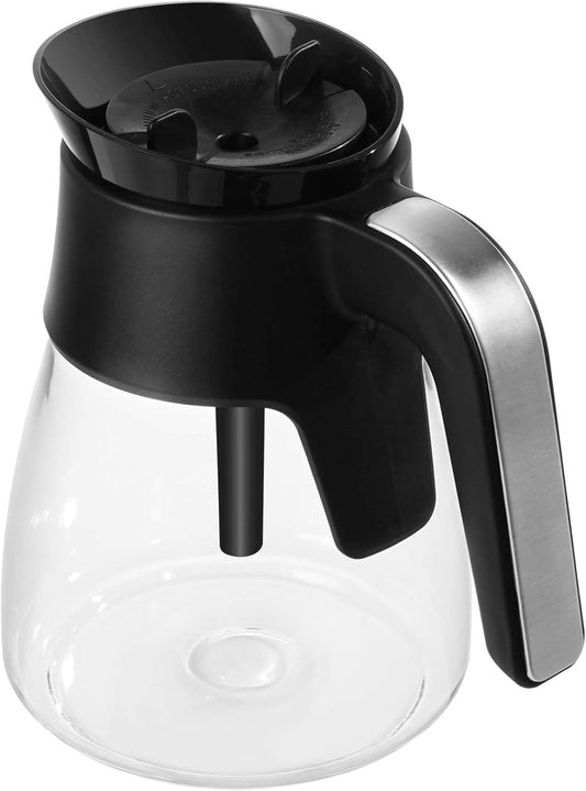 10 Cup Coffee Pot Replacement for Ninja Coffee Maker CM401 CM400 CM300 CP301 CF091, 50 oz Glass Carafe Replacement with Brew-Through Lid & Ergonomic Handle, Fits Ninja Specialty Coffee Makers