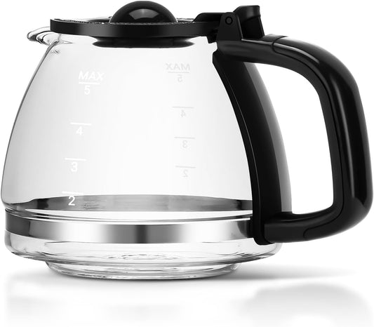 5-Cup Replacement Carafe for Coffee Makers, Plastic & Glass