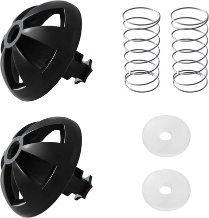 2 Pack Coffee Maker Brew Basket Spring Loaded Stopper Replacement Kit | for Mr. Coffee, Black and Decker, Hamilton Coffee Maker Parts, Coffee Machine Accessories 990117900 990237500